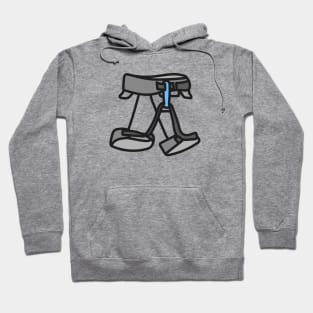 Climbing Harness Cartoon Hoodie